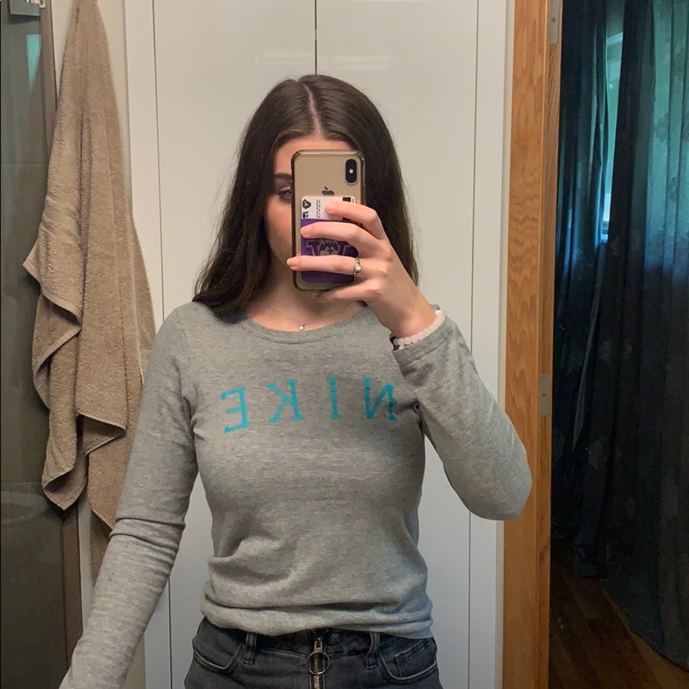 Nike Long Sleeve Logo T-Shirt